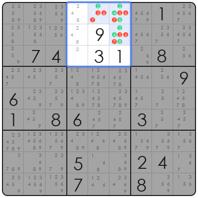 sudoku color